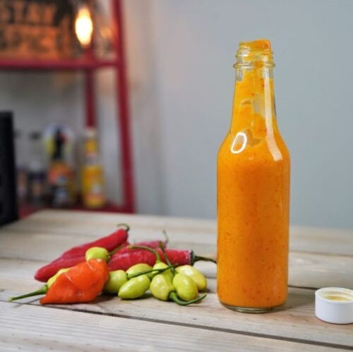 Habanero Carribbean Red Hot Pepper 15 - 200 - 1000 Seeds Bulk Lot Hot Sauce Recipe in description