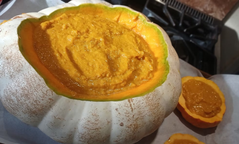 Pumpkin - Super Moon F1 Hybrid 10 - 100 Seeds AAS Winner NON-GMO 25-50 Lbs!