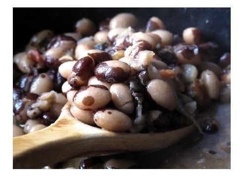 20 seeds Calypso Bush Beans Certified Organic aka Orka beans Yin Yang Caribbean