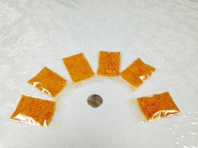 2.3 Grams Yellow Ghost pepper Bhut Jolokia Powder sample chile hot spice RARE