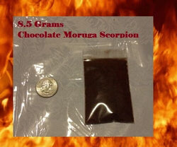 8.5 Grams Chocolate Moruga chili Powder sample spice World Record Hottest! Brown