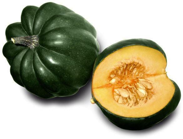 Table King Acorn 10 - 200 Seeds Winter Squash Bush Heirloom Sweet Beautiful Bulk