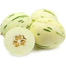 10 Snow Leopard Melon Seeds Unique Beautiful Rare White flesh fruit Asian small